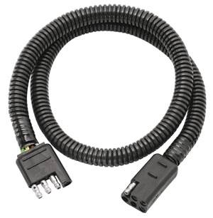 Tow Ready - Tow Ready 4-Flat Trailer End Connector to 6 Pole Square Adapter for Jayco Type Trailers