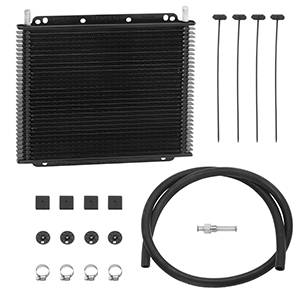 Tow Ready - Tow Ready Transmission Cooler, Hi-Performance, 3/4"H x 7-1/4"W x 11"L, Heavy Duty Plate & Fin