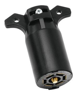 Tow Ready - Tow Ready 7-Way Flat Pin Connector, Trailer End, Plastic (6 pack)