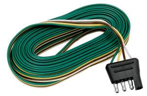 Tow Ready - Tow Ready 4-Flat Trailer End Connector, 21' Long