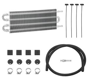 Tow Ready - Tow Ready Transmission Oil Cooler kit 3/4"H x 7-1/2" W x 12-3/4"L, Medium Duty Tube & Fin