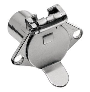 Tow Ready - Tow Ready 4-Way Round Connector, Car End, Metal