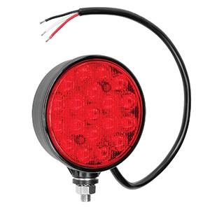 Wesbar - Wesbar Pedestal Mount Single AG LED Light w/Red