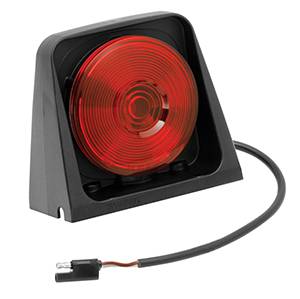 Wesbar - Wesbar Ag Light, Single w/Red/Black, Includes Molded Tri-Plug