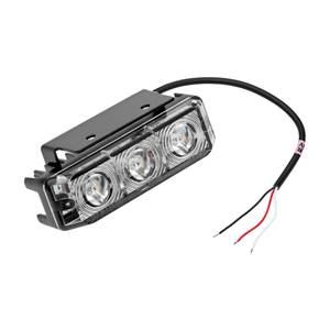 Wesbar - Wesbar LED Multi-Functional Strobe Light w/11-3/4" Leads & Bracket - Clear