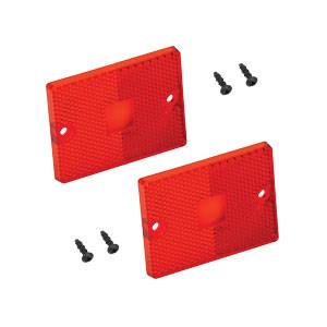 Wesbar - Wesbar Replacement Part, Taillight Side Lens Submersible Under 80 Series w/4 - Self Tap Screws (#8 x 1/2") for #2423006, #2423056, #2423283, #2423284