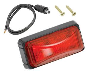 Wesbar - Wesbar Clearance Lens #37 Red w/Black Base and /Wire