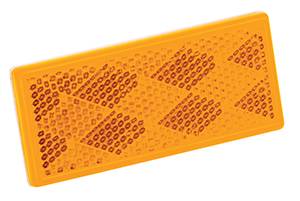 Wesbar - Wesbar Amber Reflector w/Adhesive Back (1/bag)