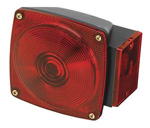 Wesbar - Wesbar 6-Function Under 80" Combination Taillight #80 Series, Right/Curbside