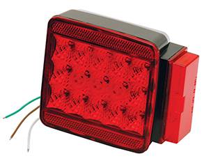 Wesbar - Wesbar LED Over 80" Submersible Taillight, Right/Curbside