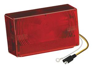 Wesbar - Wesbar Over 80" Submersible Taillight, Left/Roadside (Black)