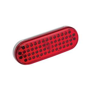 Wesbar - Wesbar Replacement Part, LED 6" Oval Taillight, Horizontal Mount (Grommet & Plug Sold Separately)