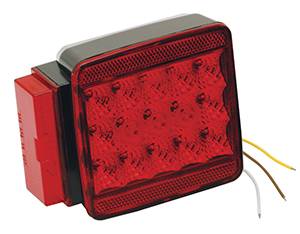 Wesbar - Wesbar LED Over 80" Submersible Taillight, Left/Roadside