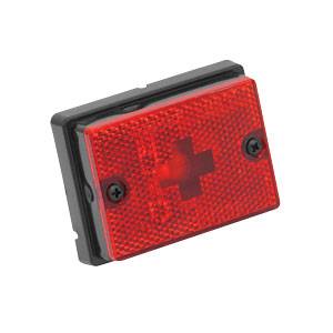 Wesbar - Wesbar Replacement Part, Lens Red, Clearance/Side Marker