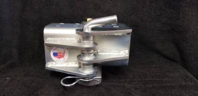 SWING-AWAY - SWING-AWAY 2 X 3 WELD-ON SWINGING TRAILER TONGUE HINGE - RATING 5000 LBS - MADE IN THE USA