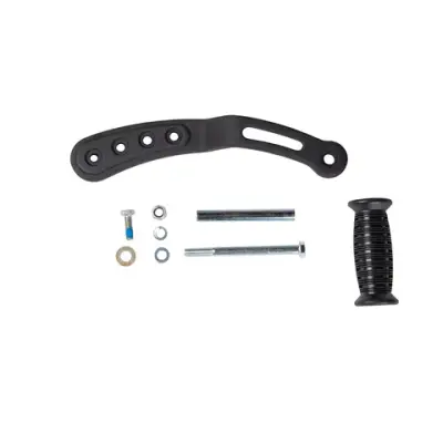 Fulton - Fulton Replacement Part, Handle 6 "- 9" for F2™ Winches, Black Powder Coat