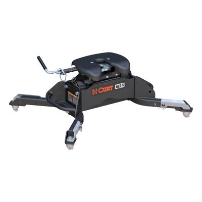 CURT - CURT Q24 5th Wheel Hitch, Select Ram 2500, 3500, 8' Bed Puck System