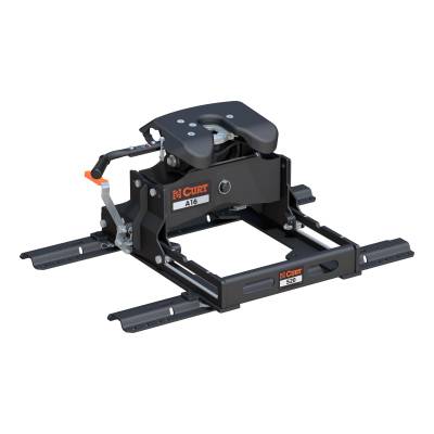 CURT - CURT A16 Sliding 5th Wheel Hitch with Rails, 16,000 lbs.