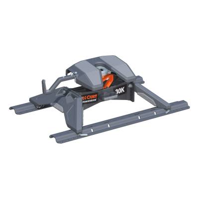 CURT - CURT PowerRide 30K 5th Wheel Hitch with Rails
