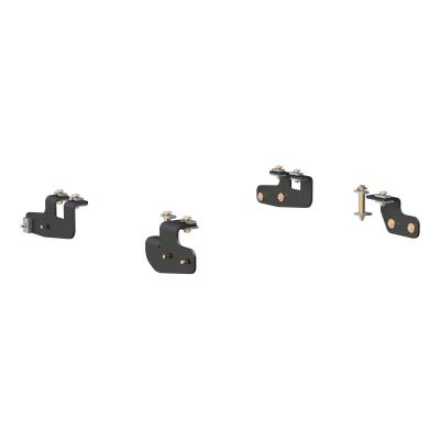 CURT - CURT Custom 5th Wheel Brackets, Select Ram 2500 (Except with 5th Wheel Prep Package)