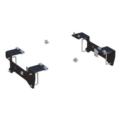 CURT - CURT Custom 5th Wheel Brackets, Select Silverado, Sierra 1500 (Except 5.5' Bed)