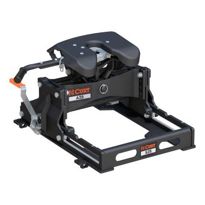 CURT - CURT A25 Sliding 5th Wheel Hitch, 25,000 lbs.