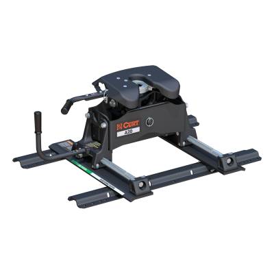 CURT - CURT A20 Sliding 5th Wheel Hitch with Rails, 20,000 lbs.
