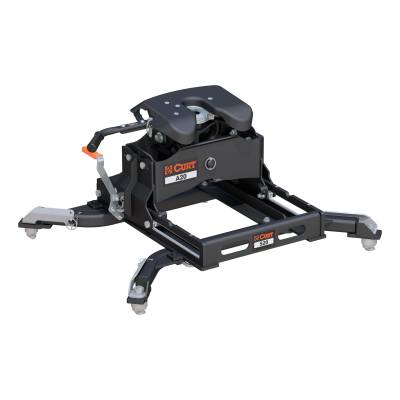 CURT - CURT A20 Sliding 5th Wheel Hitch, 20K, Select Ram 2500, 3500, 6.5' Bed Puck System