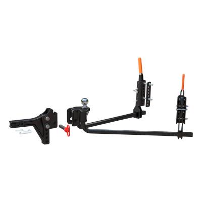 CURT - CURT TruTrack 2P Trailer-Mounted Weight Distribution Hitch, 8-10K