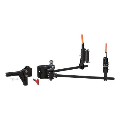 CURT - CURT TruTrack 4P Trailer-Mounted Weight Distribution Hitch, 8-10K