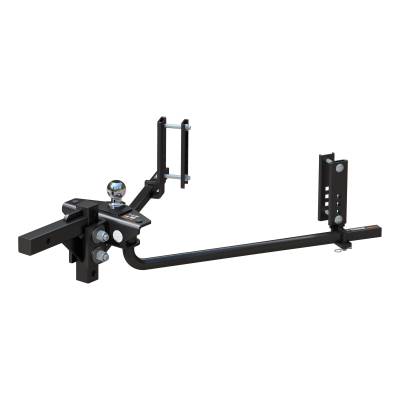 CURT - CURT TruTrack 2P Weight Distribution Hitch with 2x Sway Control, 8-10K