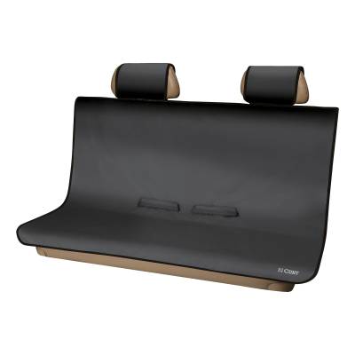 CURT - CURT Seat Defender 58" x 55" Removable Waterproof Black Bench Seat Cover