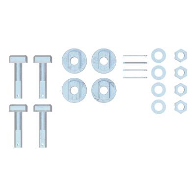 CURT - CURT Replacement 5th Wheel Puck System Anchors for Chevrolet / GMC (Fits 16025)