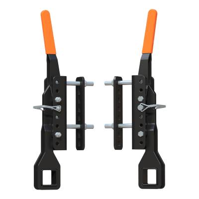 CURT - CURT Replacement TruTrack Trailer-Mounted Support Brackets with Handles (2-Pack)