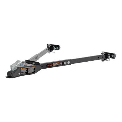 CURT - CURT Universal Tow Bar with 2" Coupler, 5,000 lbs, Adjusts 26" to 40"
