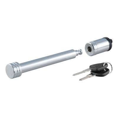 CURT - CURT 5/8" Hitch Lock (3" Receiver, Barbell, Chrome)