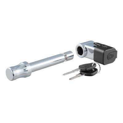 CURT - CURT 5/8" Hitch Lock (2" Receiver, Right-Angle, Chrome)