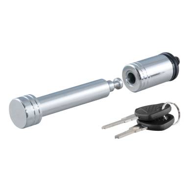 CURT - CURT 5/8" Hitch Lock (2" Receiver, Barbell, Chrome)