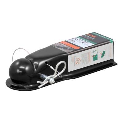 CURT - CURT QuickPin No-Latch 2" Trailer Coupler (2-1/2" Channel, 3,500 lbs)