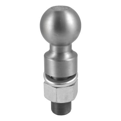 CURT - CURT 2-5/16" Trailer Ball (1-1/4" x 2-5/8" Shank, 25,000 lbs., Raw Steel)