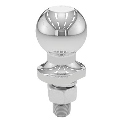 CURT - CURT 50mm Trailer Ball (3/4" x 50mm Shank, 1,600 kg., Chrome)