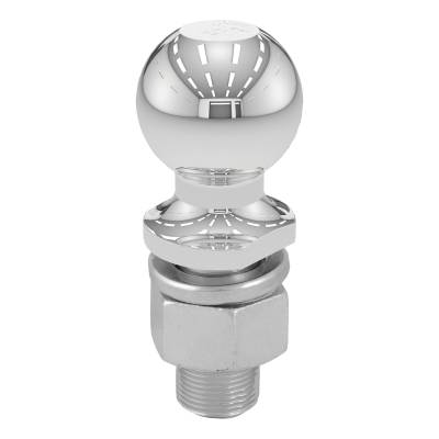 CURT - CURT 2-5/16" Trailer Ball (1-1/4" x 2-5/8" Shank, 15,000 lbs., Chrome, Packaged)