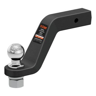 CURT - CURT Loaded Forged Ball Mount with 2-5/16" Ball (2" Shank, 15,000 lbs, 6" Drop)