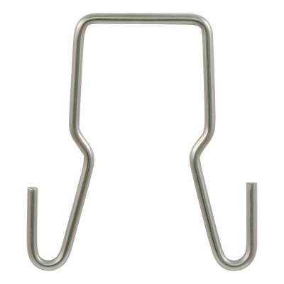 CURT - CURT Trailer Safety Chain Holder Bracket (2" Shank)