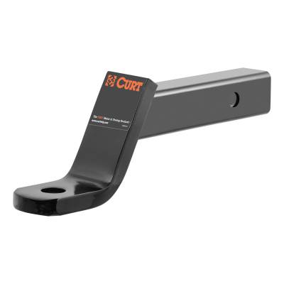 CURT - CURT Class 3 Ball Mount, Imported (2" Shank, 7,500 lbs., 4" Drop, 10-1/4" Long)