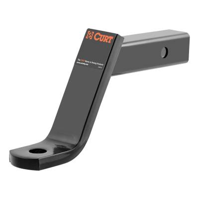CURT - CURT Class 3 Ball Mount, Imported (2" Shank, 7,500 lbs., 6" Drop, 9-1/4" Long)