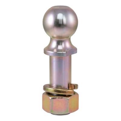CURT - CURT Replacement SecureLatch 2" Pintle Ball (10,000 lbs, 1-1/4" Shank)