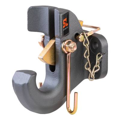 CURT - CURT SecureLatch Pintle Hook (30,000 lbs, 2-1/2" or 3" Lunette)