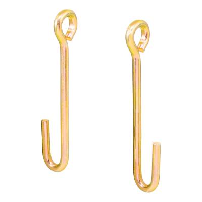 CURT - CURT Replacement SecureLatch Trailer Safety Chain Holder Hooks (2-Pack)