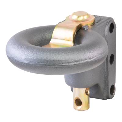 CURT - CURT SecureLatch Channel-Style Lunette Ring (40,000 lbs., 3" ID)